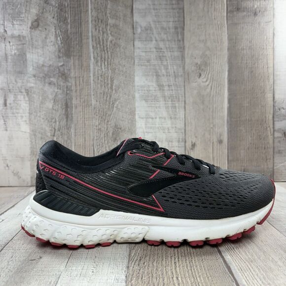 Brooks Adrenaline GTS 19 Women's Size 8 Running Shoes Athletic Sneakers Black - Picture 7 of 16